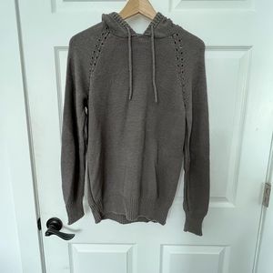 T by Alexander Wang Knit Hoodie Sweater XS